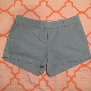 Light blue J. Crew chino short